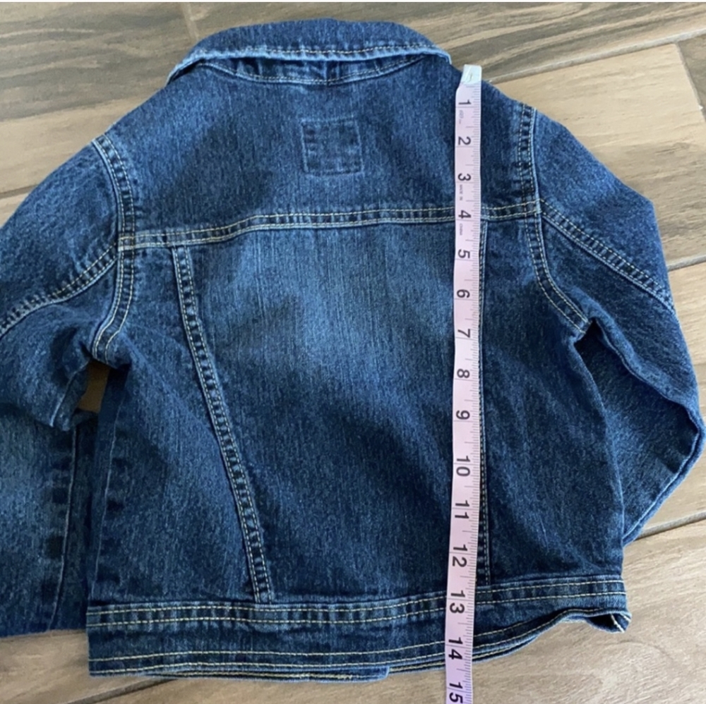 The Children’s Place girls denim jean jacket - Picture 4 of 6